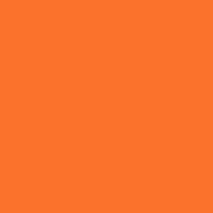 Bright Orange Zero Finish
